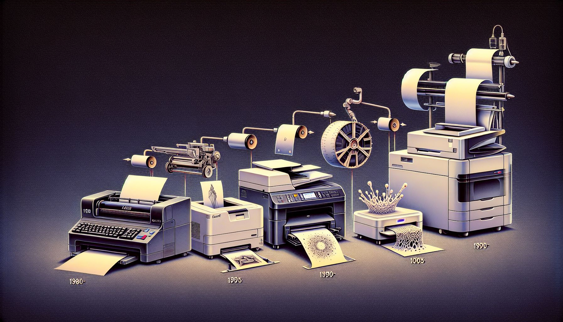 The Evolution of Printers: From Dot Matrix to 3D